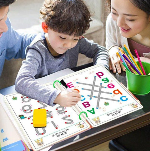 KIDS TRACING BOOK REUSEABLE